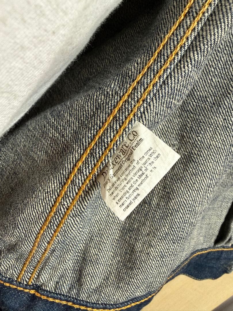 デラックスウエア DELUXEWARE Gジャン　デニムジャケット　2nd 42