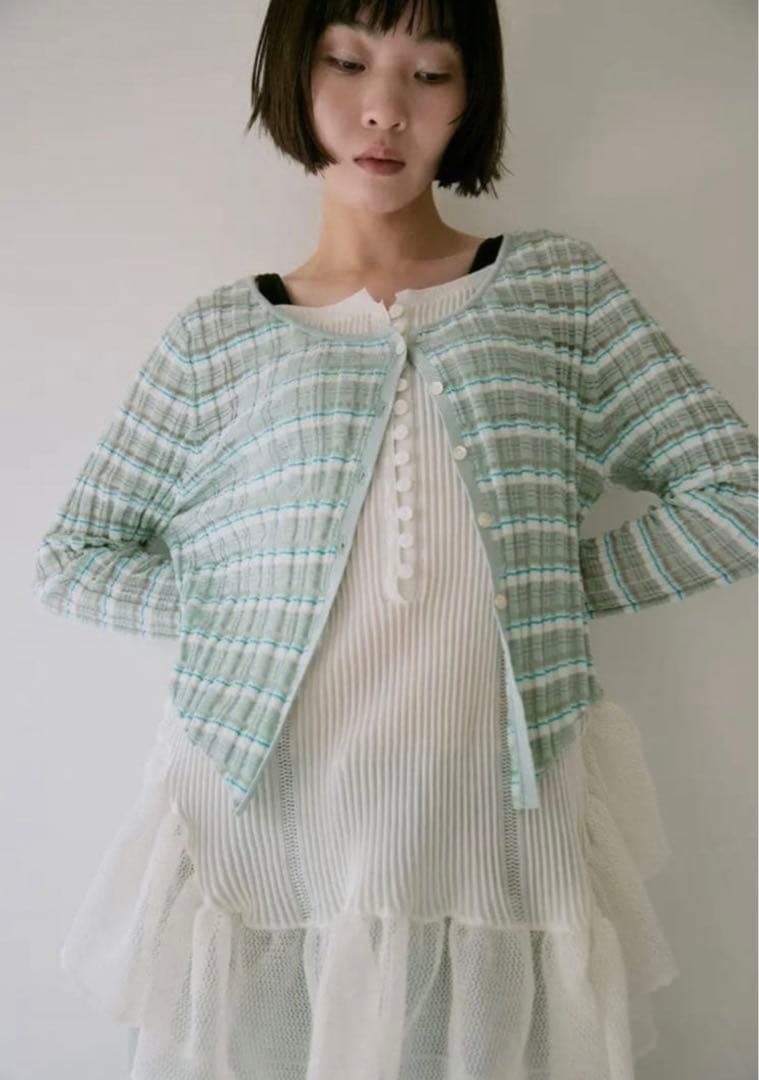 トップス tyn.TGOR Frill camisole