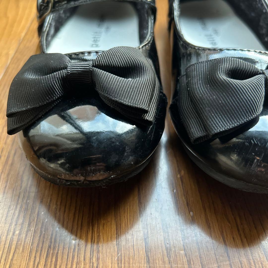 プティマイン　120 ワンピース＋ブレザーセット　コサージュ・靴下・（靴）つき