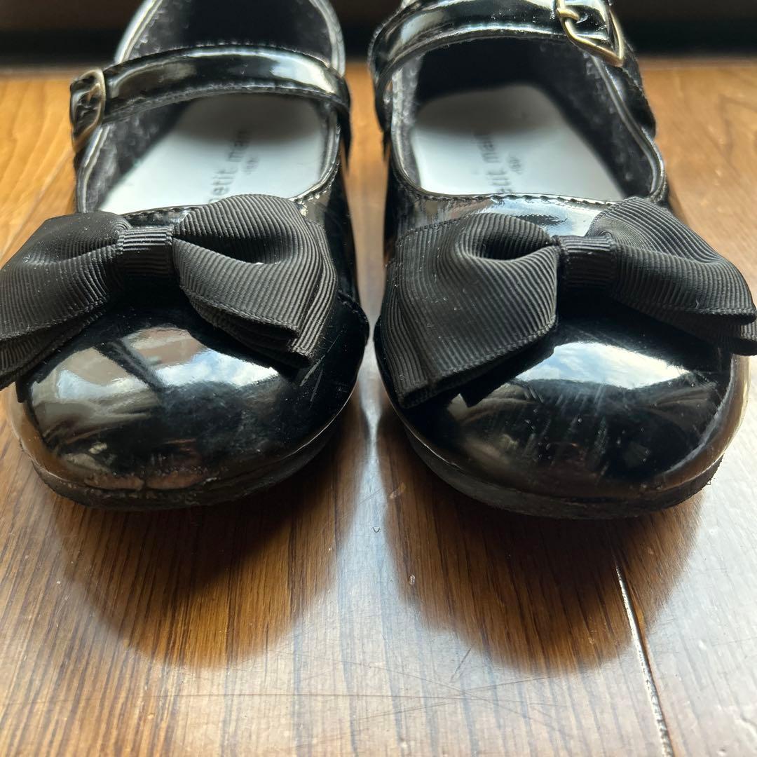 プティマイン　120 ワンピース＋ブレザーセット　コサージュ・靴下・（靴）つき