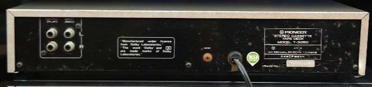 ★☆【￥52,800・1979年】PIONEER　T-3050カセットデッキ
