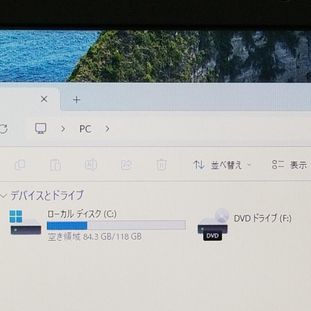 期間限定 SSD Win11 DVD再生可 ノートPC NEC (E2533)