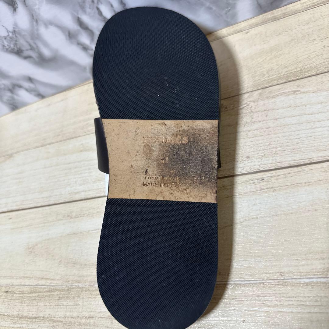 さ*な様 HERMES (エルメス) Izmr イズミール レザー 41/BRW