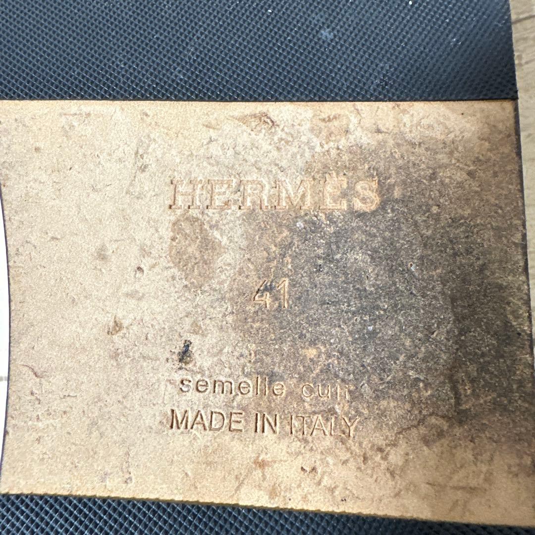 さ*な様 HERMES (エルメス) Izmr イズミール レザー 41/BRW