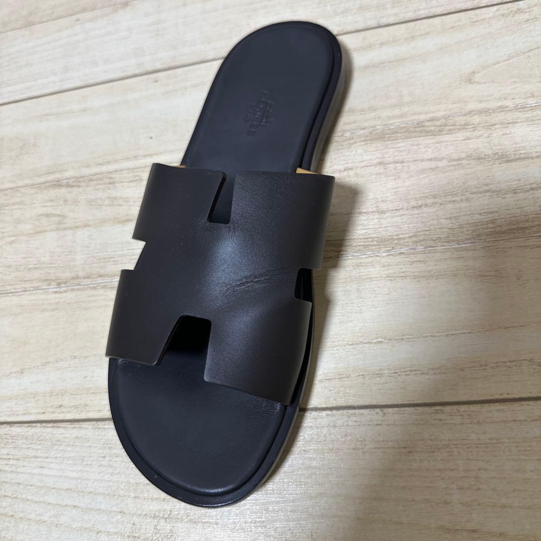 さ*な様 HERMES (エルメス) Izmr イズミール レザー 41/BRW