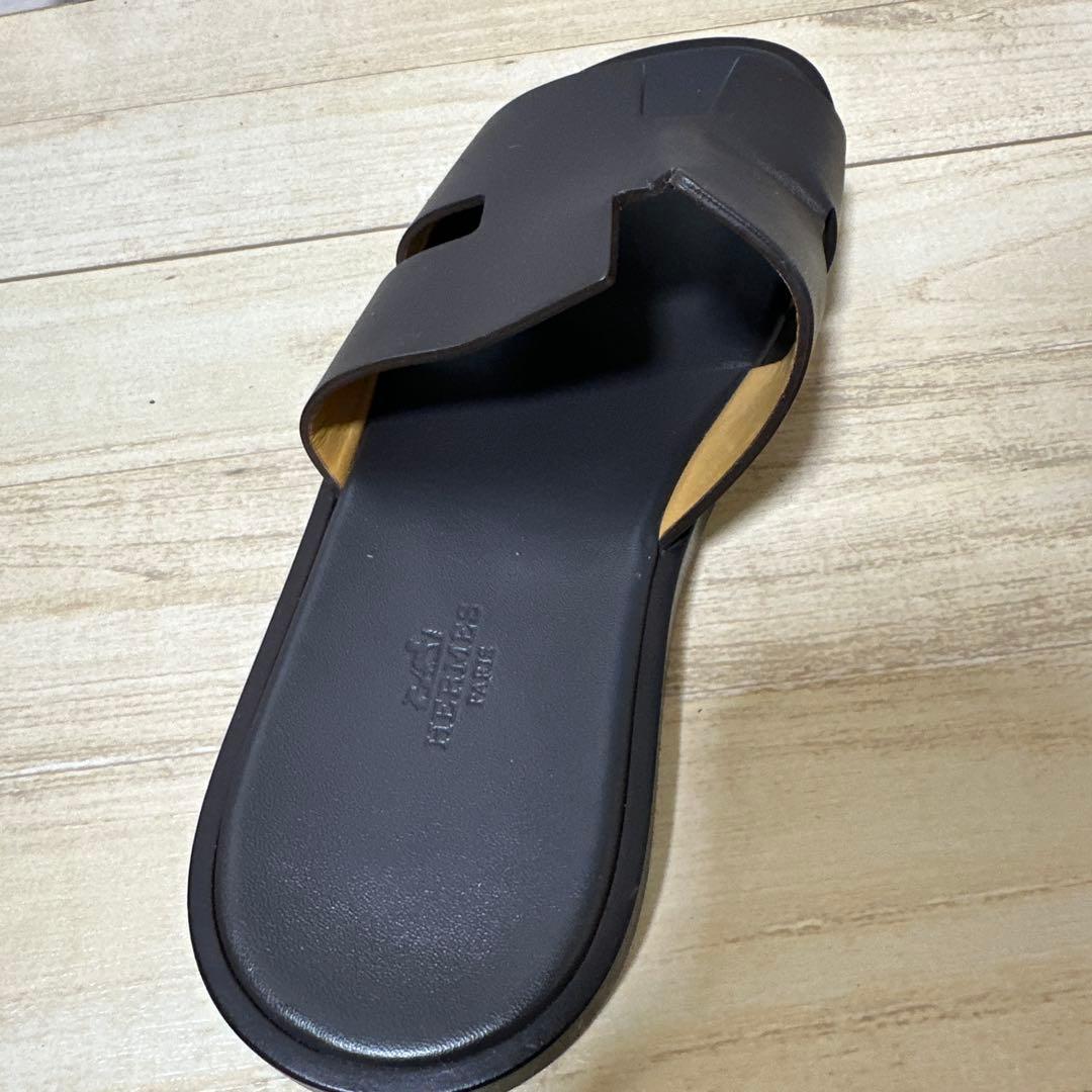 さ*な様 HERMES (エルメス) Izmr イズミール レザー 41/BRW