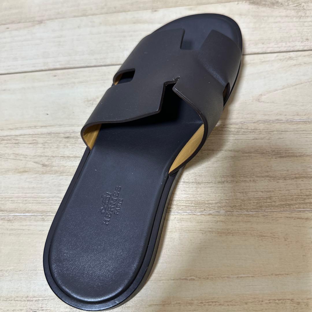 さ*な様 HERMES (エルメス) Izmr イズミール レザー 41/BRW