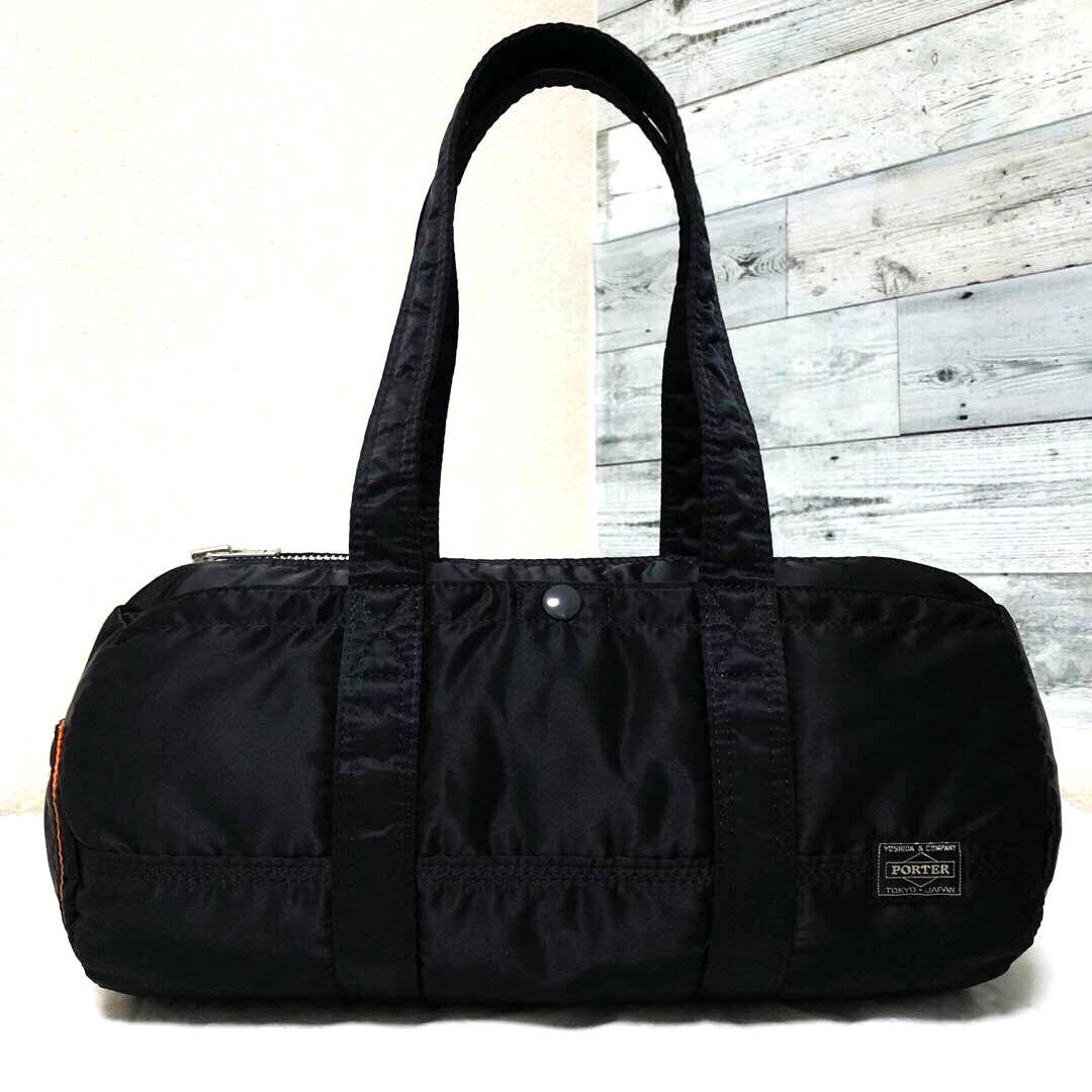 極美品✨希少 ポータータンカー ダッフル ミニボストンバッグL ブラック