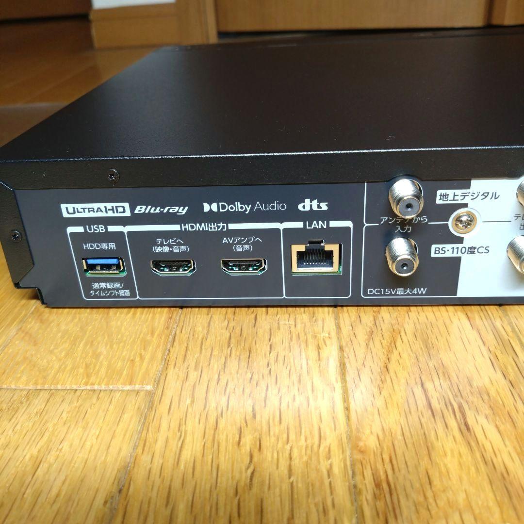 【新品同様】東芝 REGZA DBR-4KZ400 タイムシフト 【5年保証付】