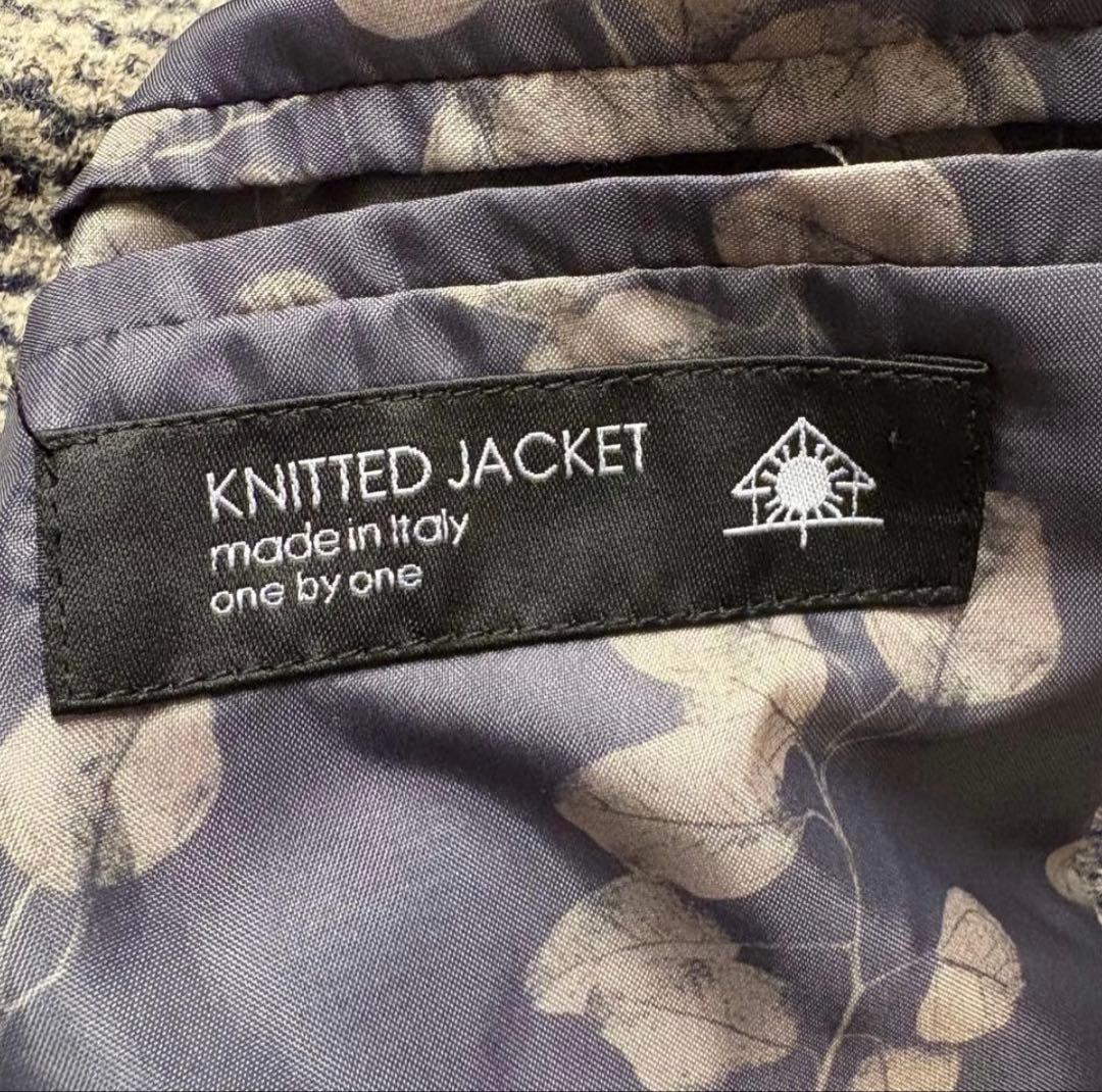 SUNHOUSE ウール カシミア ニット テーラージャケット