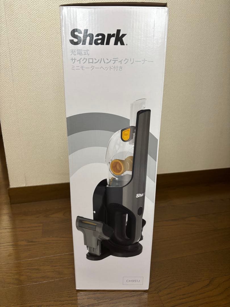 Shark サイクロンハンディクリーナー 本体 ミニモーターヘッド付き