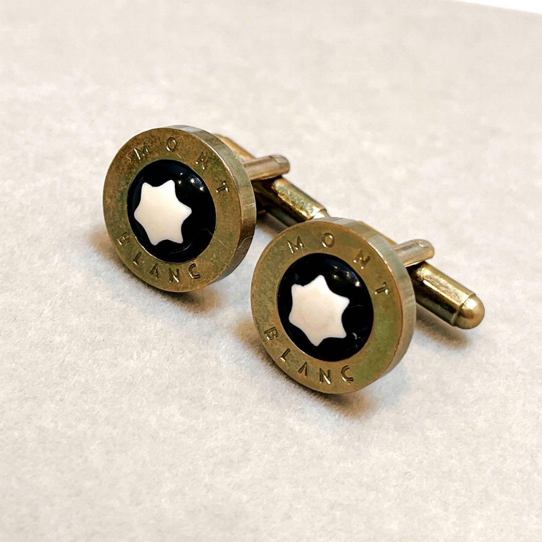 MONTBLANC モンブラン カフスボタン ロゴ メンズ ビジネス フォーマル
