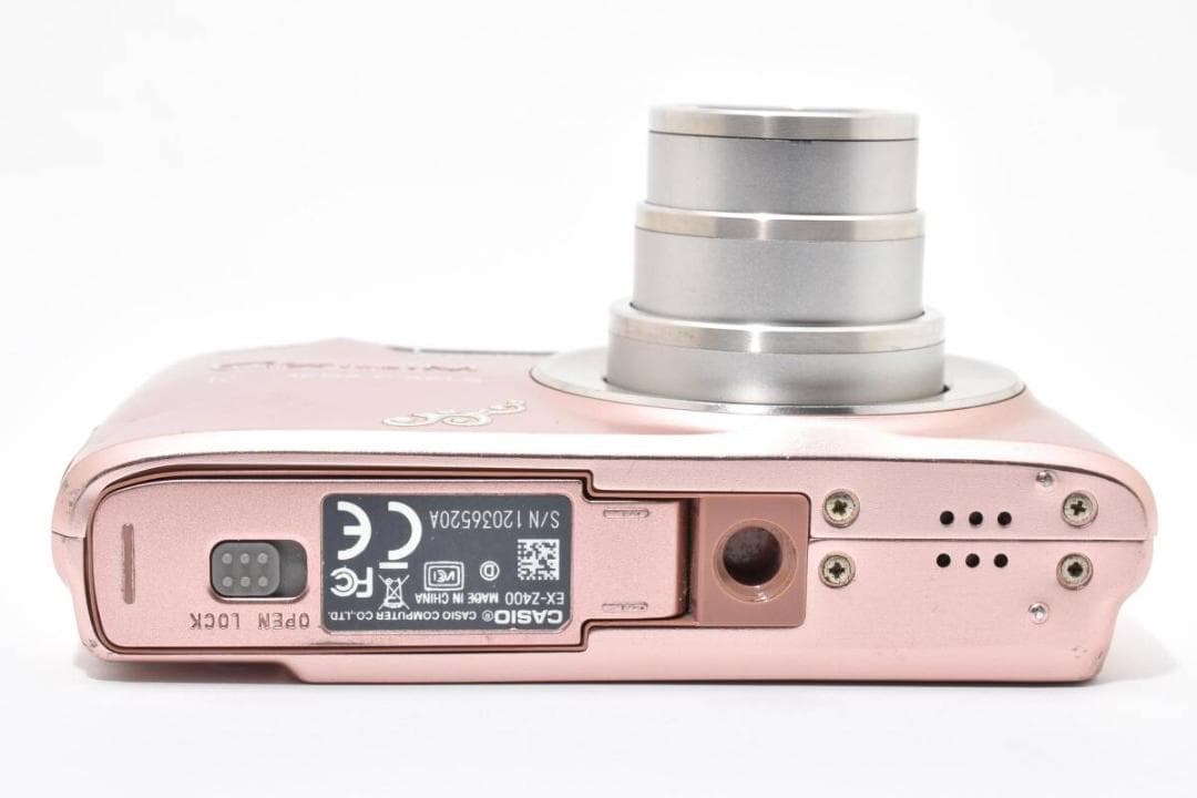 カシオ　CASIO EXILIM EX-Z400 ピンク 動作確認済 A318