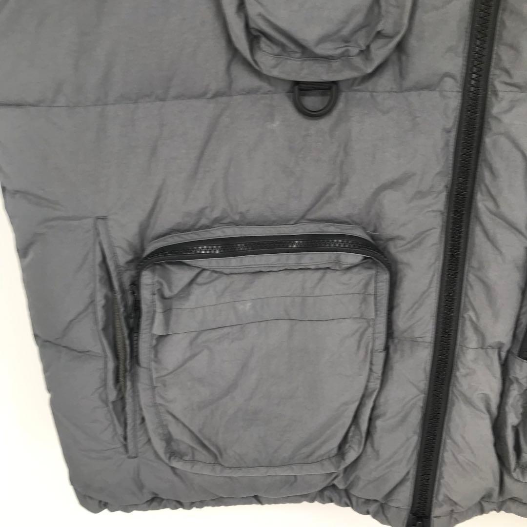 タイトブース×キラーボム　ダウンベスト　L　グレー　上野伸平