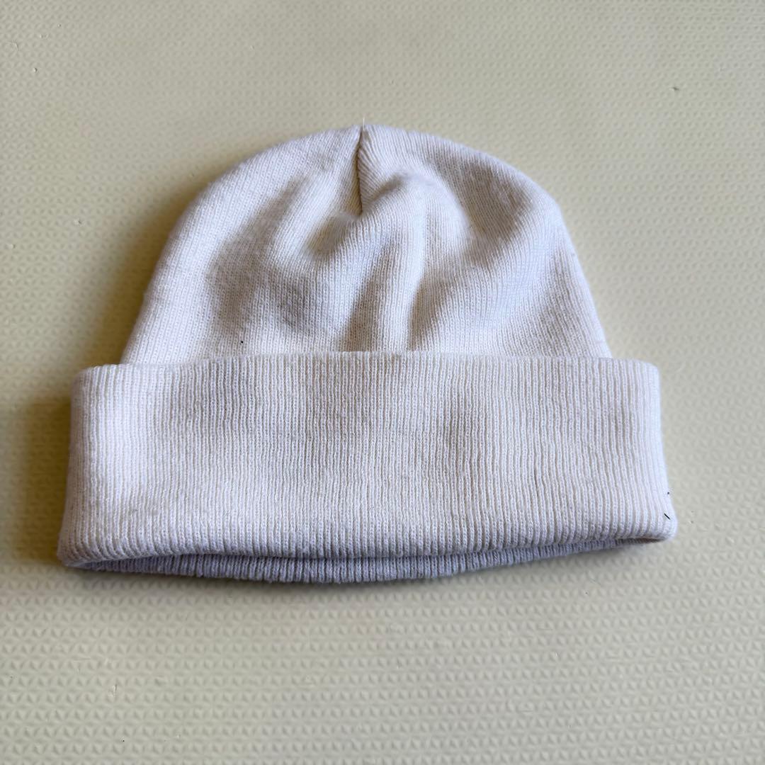 CHROME HEARTS クロムハーツ ビーニー ニット帽 ホワイト 白