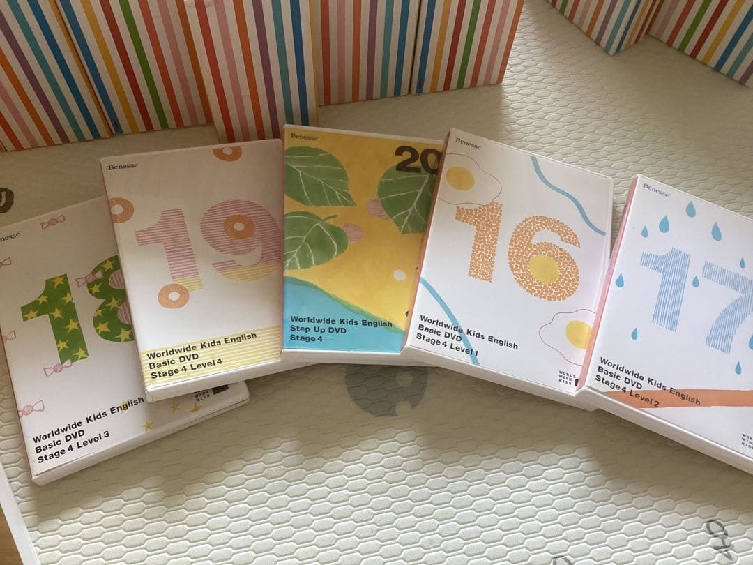 Worldwide kids DVDセットと教材