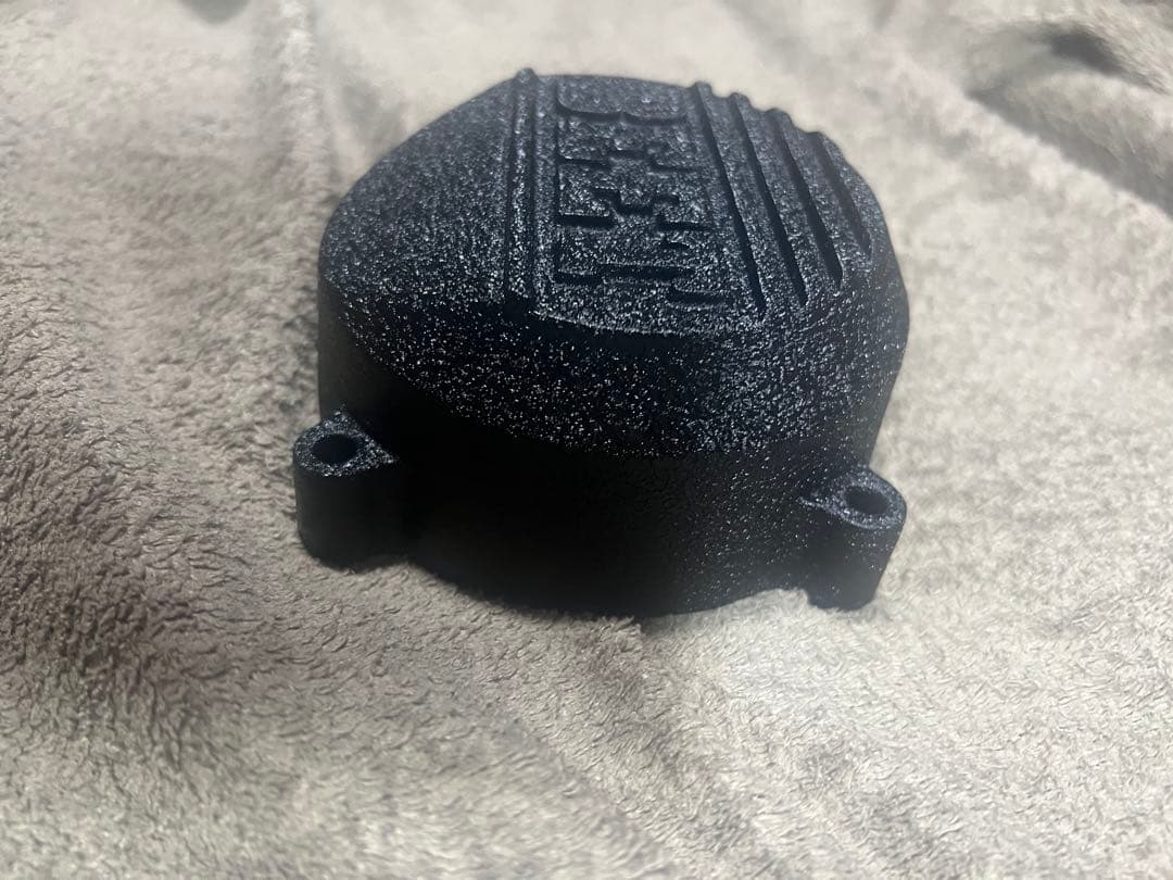 ZRX400 BEET ポイントカバー、ジェネレーターカバー　結晶塗装　黒