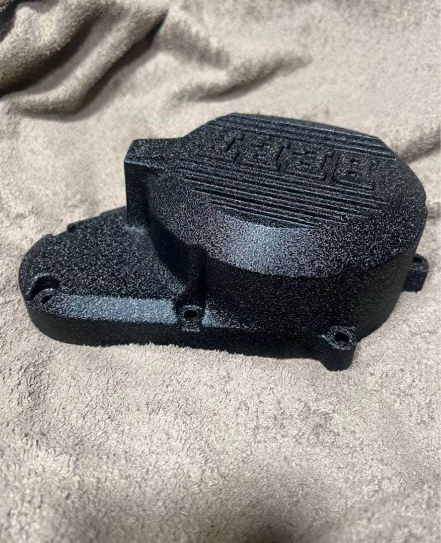 ZRX400 BEET ポイントカバー、ジェネレーターカバー　結晶塗装　黒