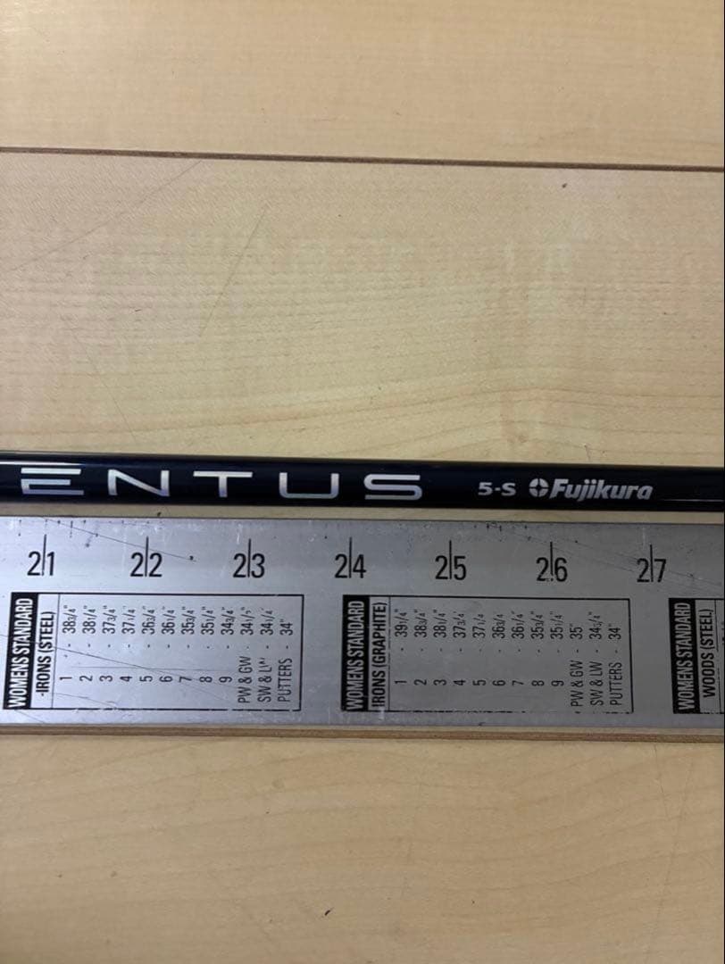 522 フジクラ　ベンタスブルー　5S ピンスリーブ付　ドライバー用