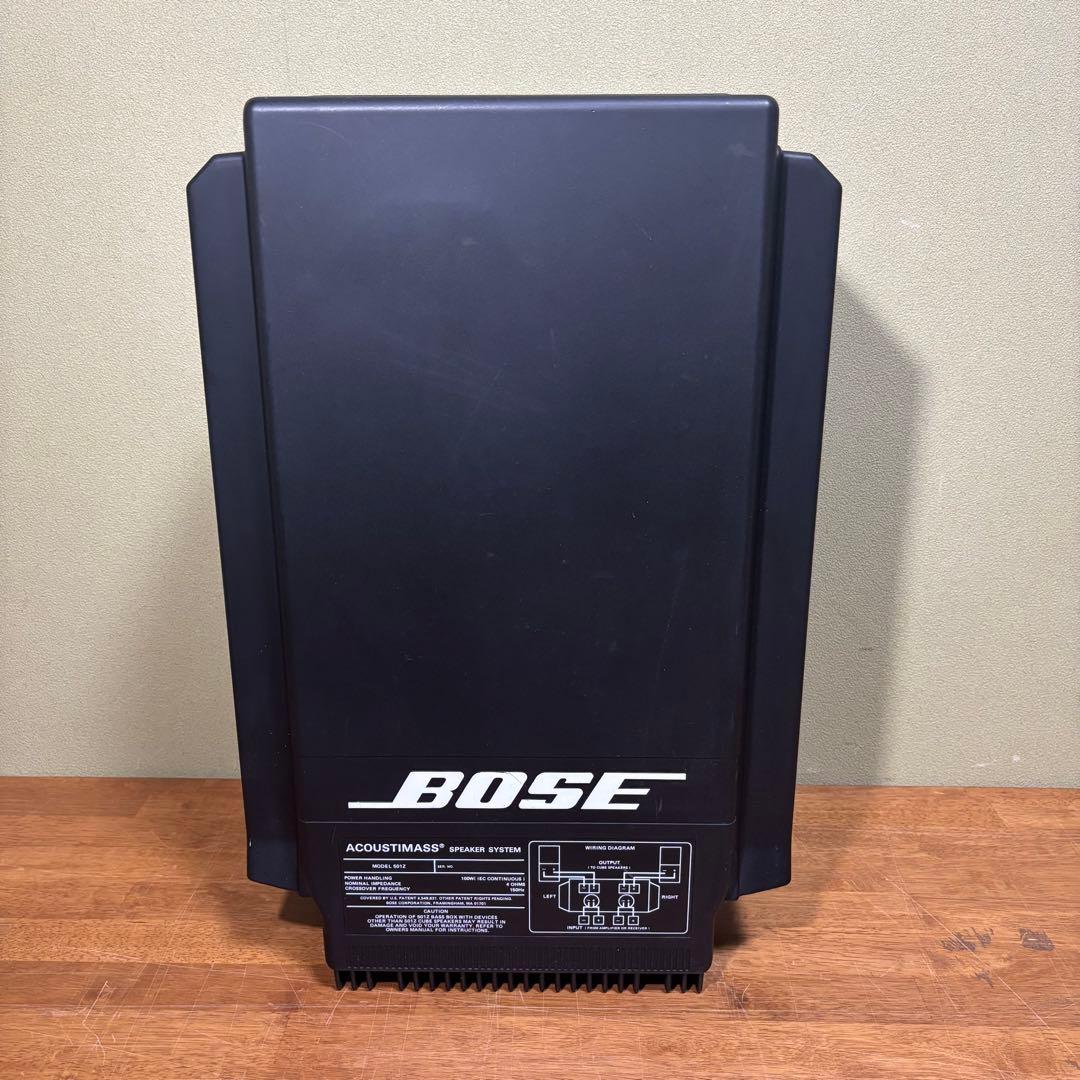 スピーカー・ウーファー BOSE acoustimass speaker system 501z
