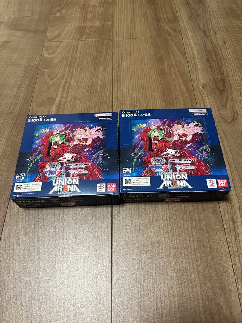 新品未開封　ユニオンアリーナ マクロス 2BOX