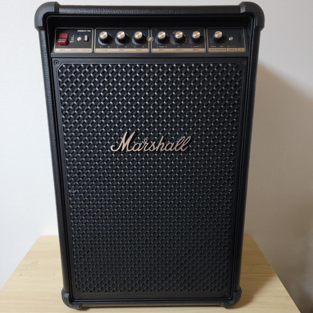スピーカー・ウーファー Marshall BROMLEY 750 Black and Brass