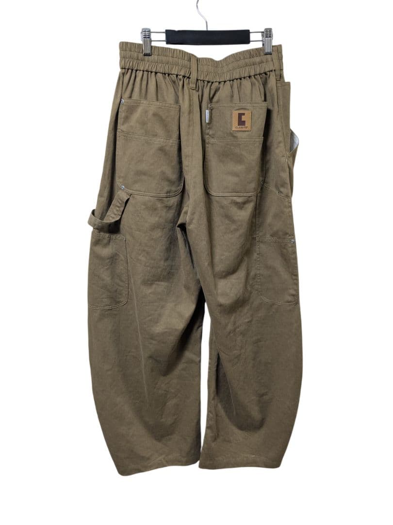 CLESSTE ダブルニー カーブ ワークパンツ　サイズ1