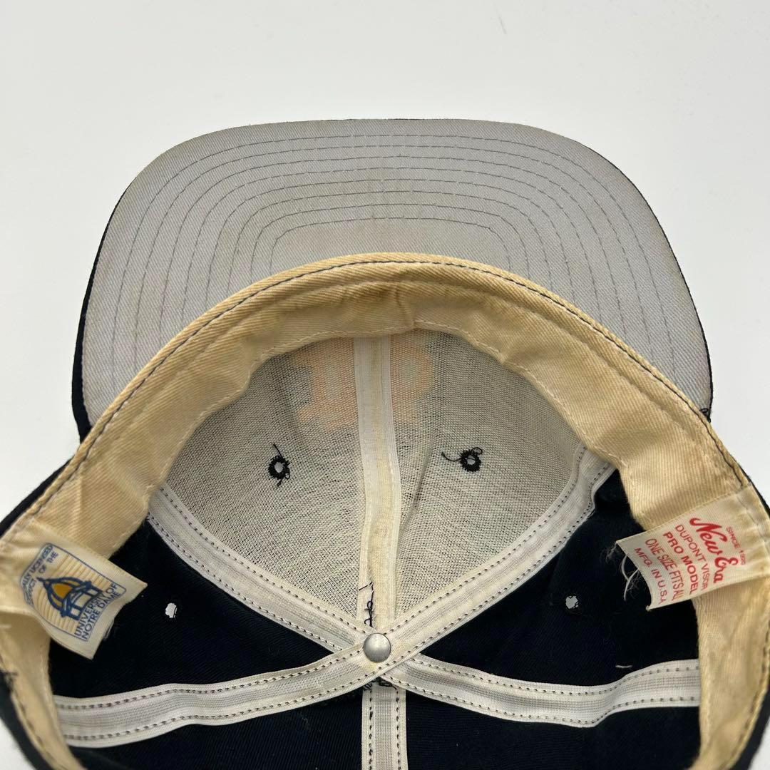 激レア 80sVINTAGE NEWERA ノートルダム大 ヴィンテージキャップ