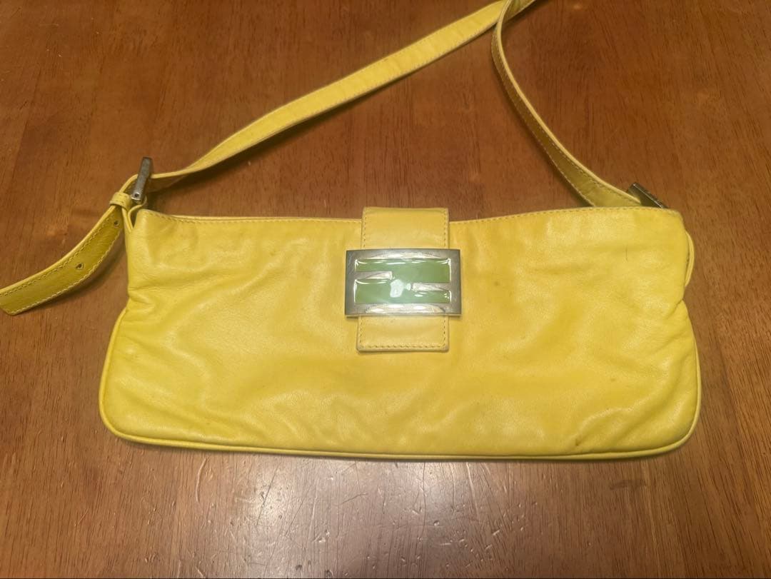 フェンディ　マンマバゲット　ズッキーノ　ショルダーバッグ