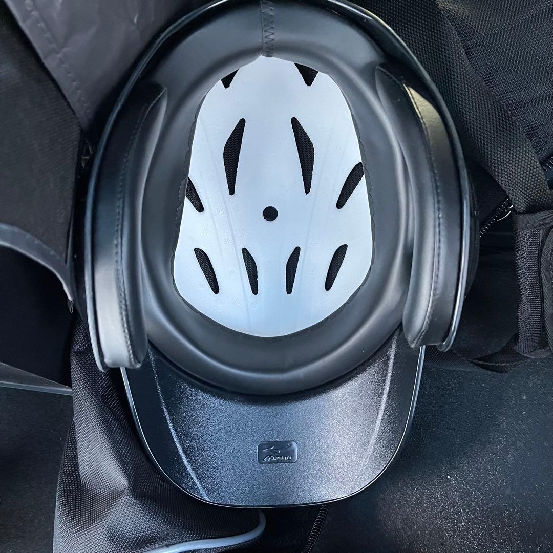 ミズノ　軟式野球　ヘルメット　セット