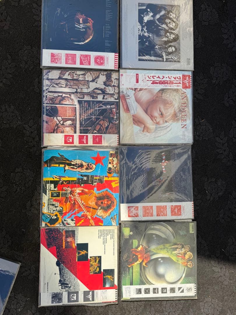 ヴァン・ヘイレン　VAN HALEN　LPレコード8枚セット［洋楽]