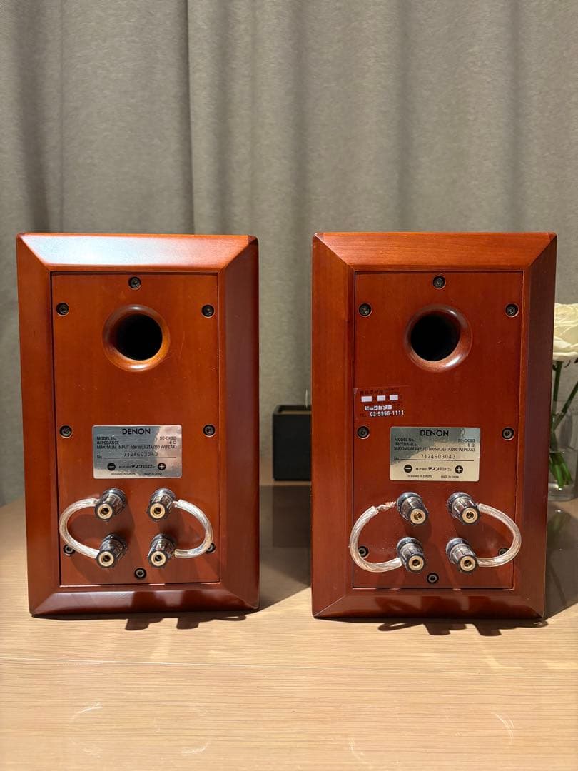 DENON SC-CX303 スピーカー ペア VGP受賞モデル 小傷あり
