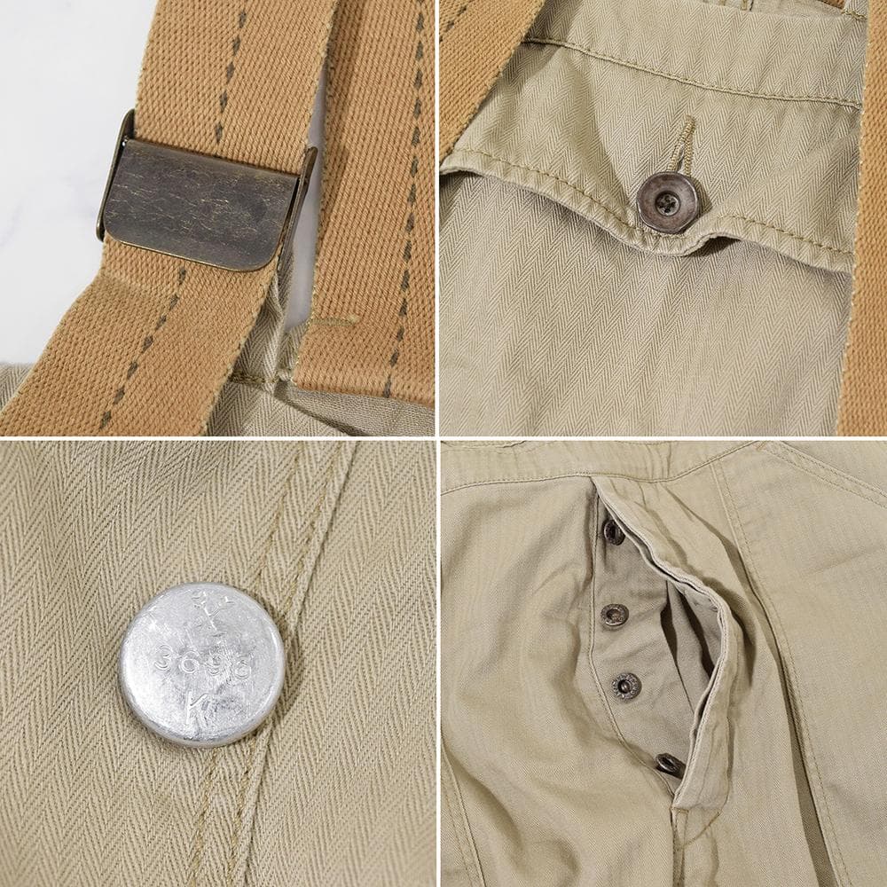 archive KAPITAL HBT ミリタリー オーバーオール サロペット