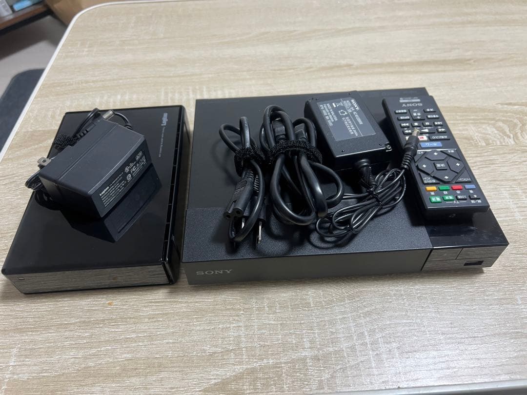 SONY Blu-rayプレーヤーBDP-S1500＋外付けHDD 2TB