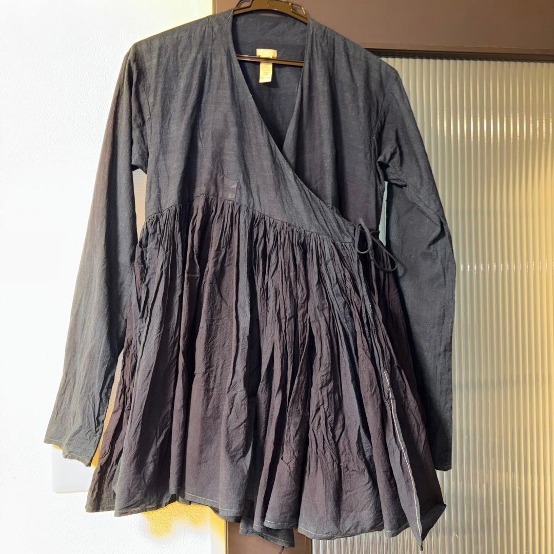 dosa コットン長袖ブラウス