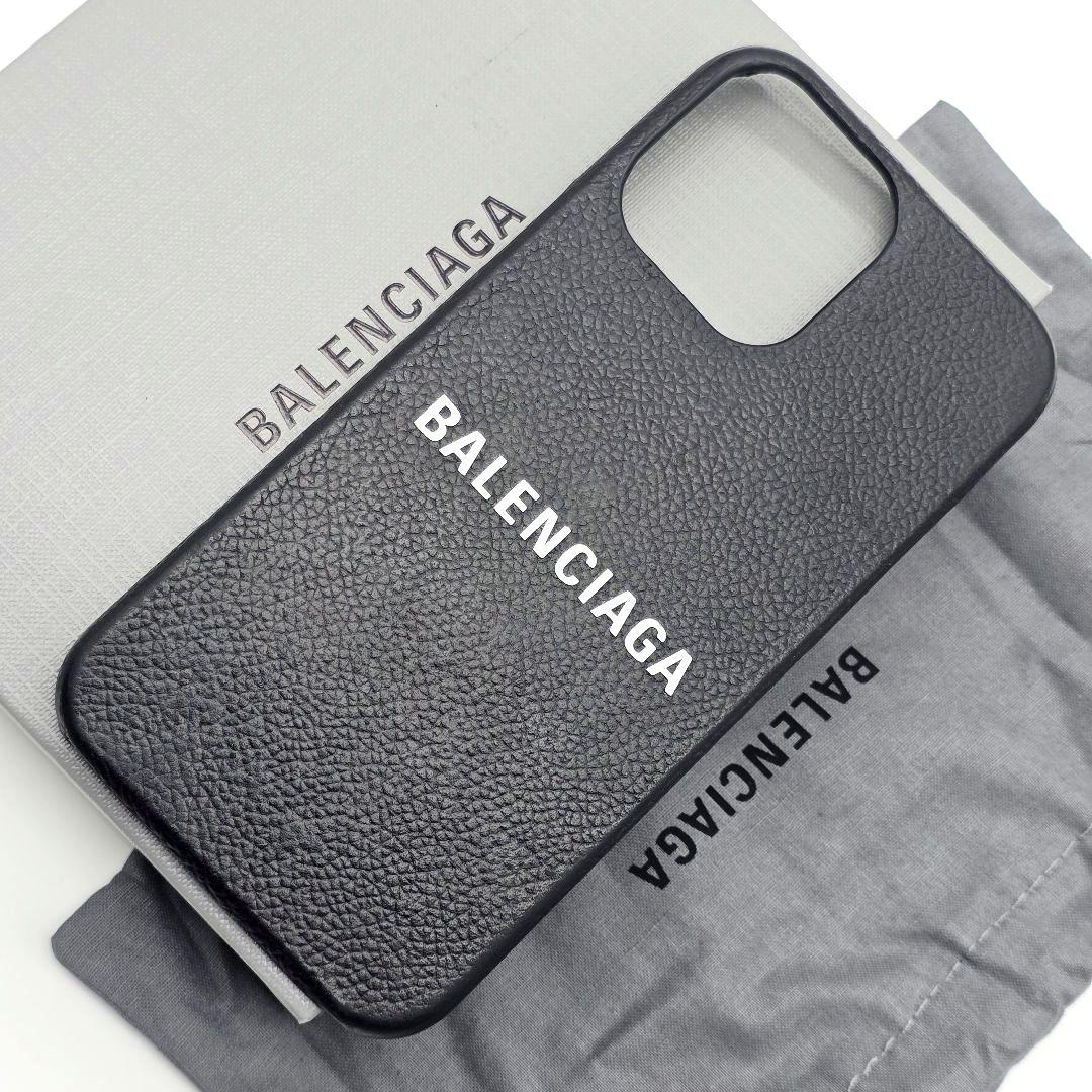 ✨美品✨ BALENCIAGA iphone14proMAX ケース レザー