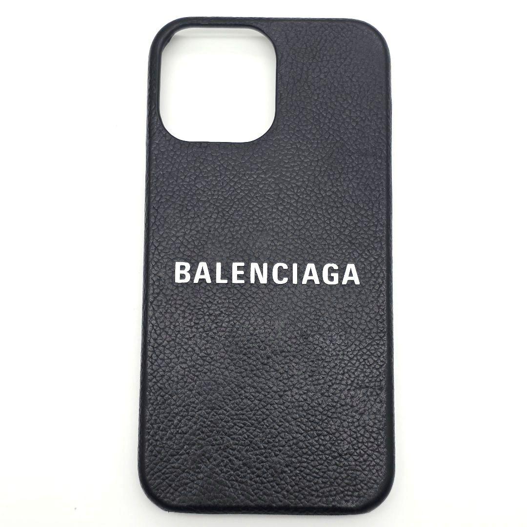 ✨美品✨ BALENCIAGA iphone14proMAX ケース レザー