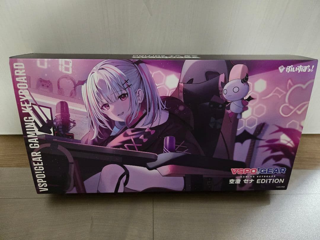 VSPO! GEAR ゲーミングキーボード 空澄セナ EDITION