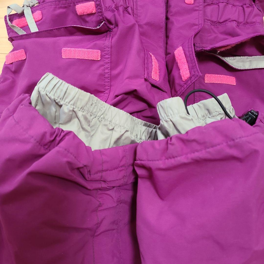 THE NORTH FACE 子ども用スキーウェア ピンク 100cm