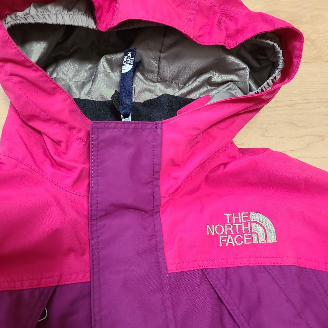 THE NORTH FACE 子ども用スキーウェア ピンク 100cm