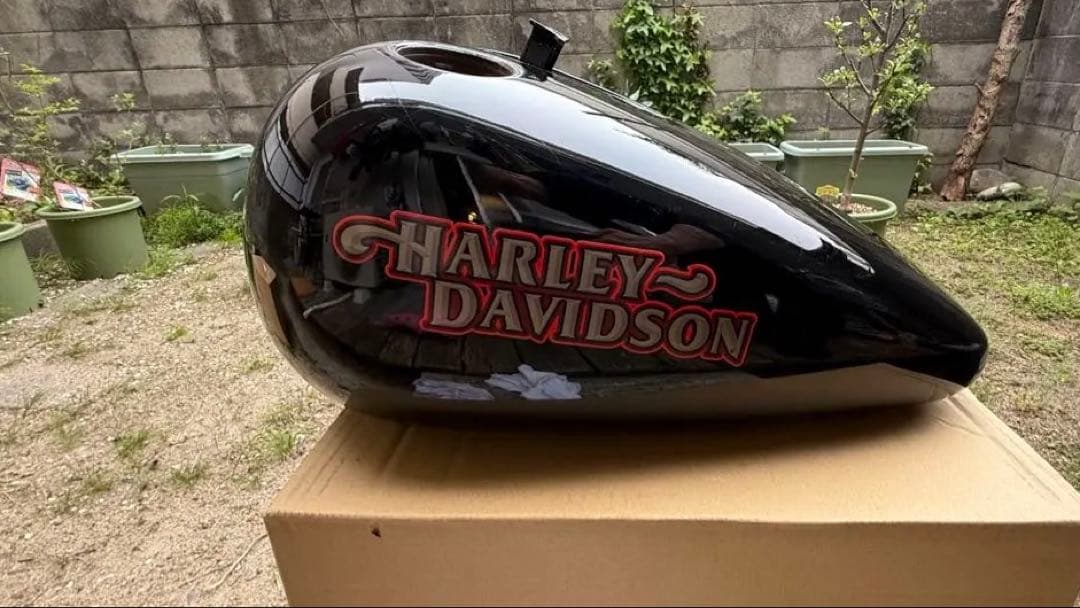 ハーレー　FXDL ダイナ　ローライダー　タンク　フェンダー