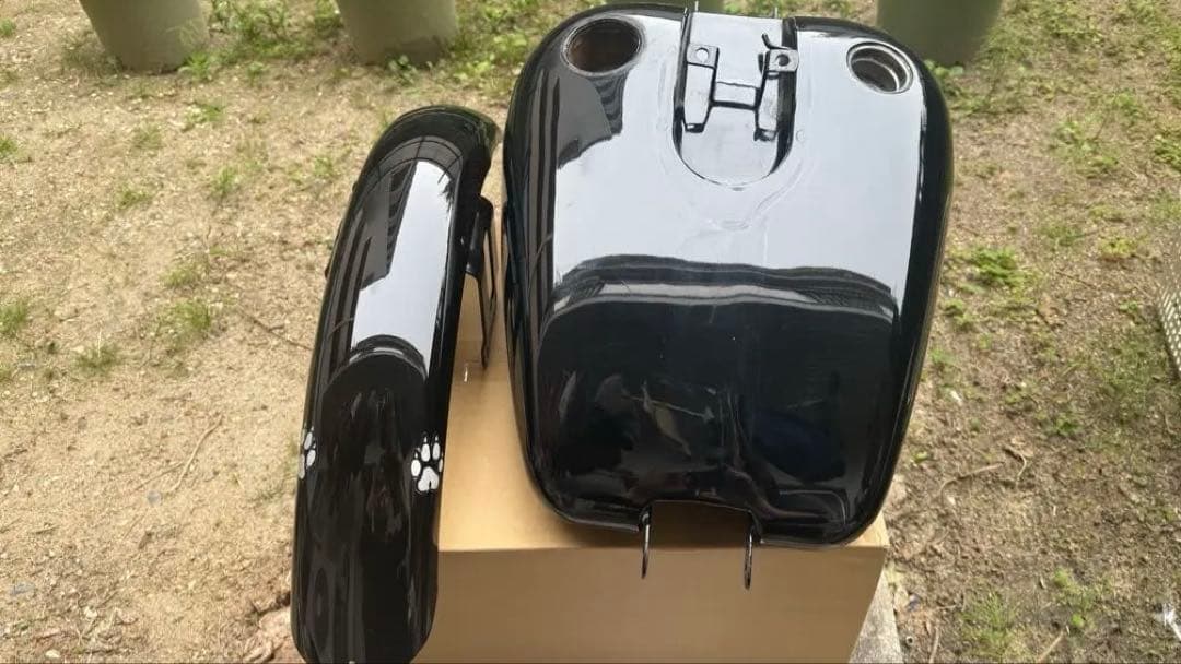 ハーレー　FXDL ダイナ　ローライダー　タンク　フェンダー