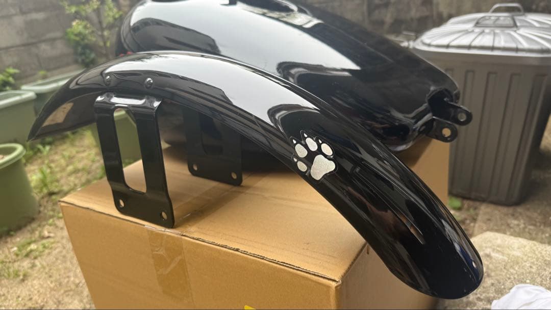 ハーレー　FXDL ダイナ　ローライダー　タンク　フェンダー