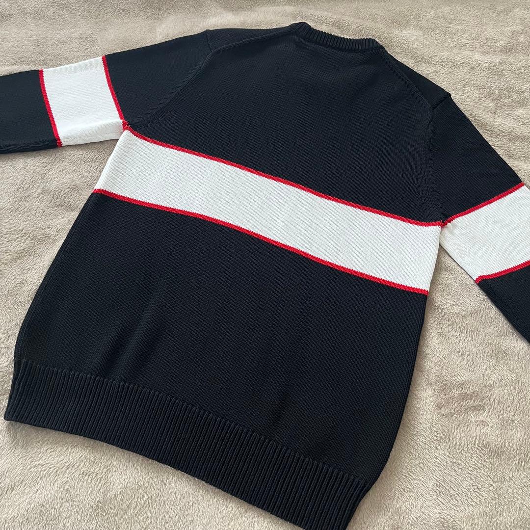 【美品】GIVENCHY ジバンシー リバース ロゴ ニット メンズニット