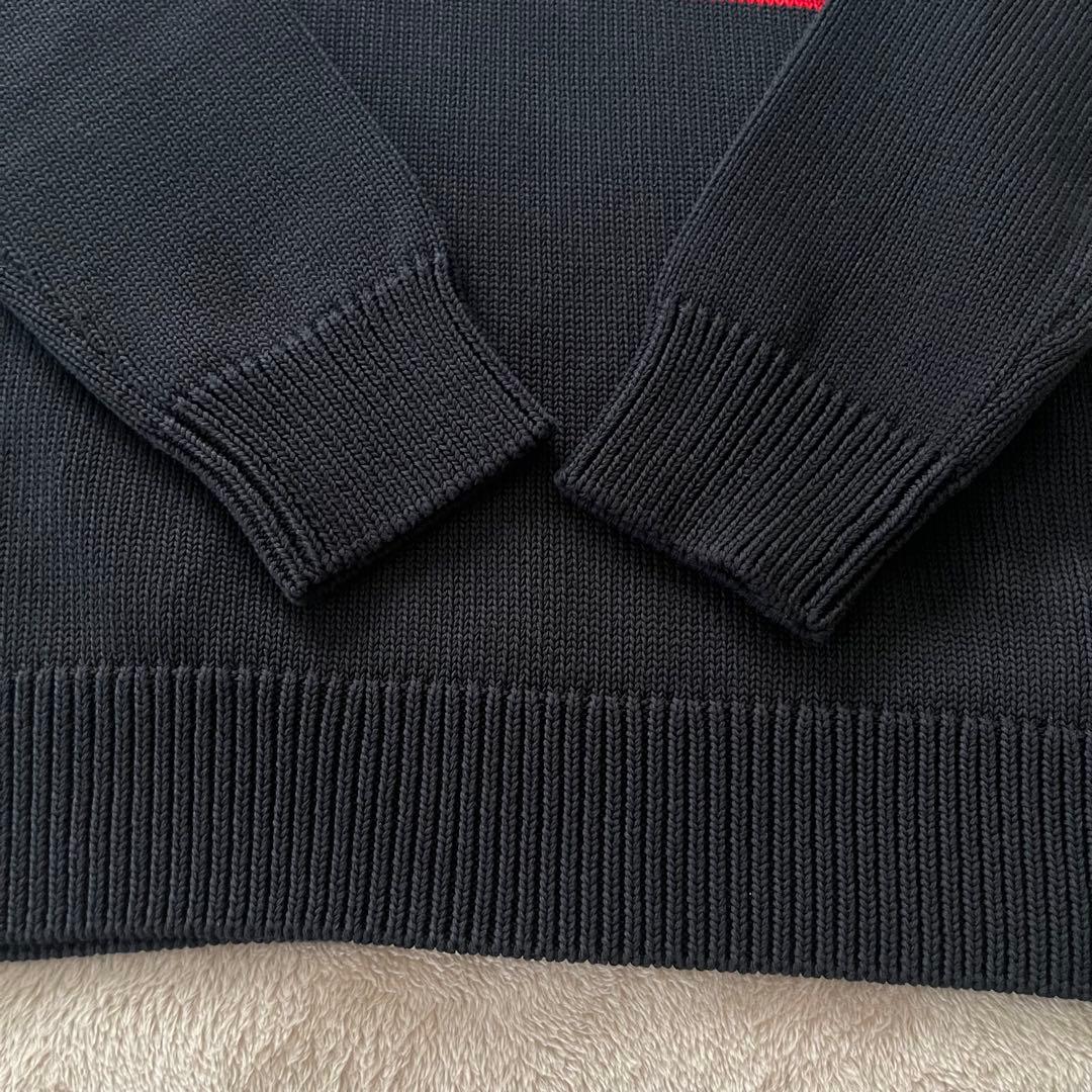 【美品】GIVENCHY ジバンシー リバース ロゴ ニット メンズニット