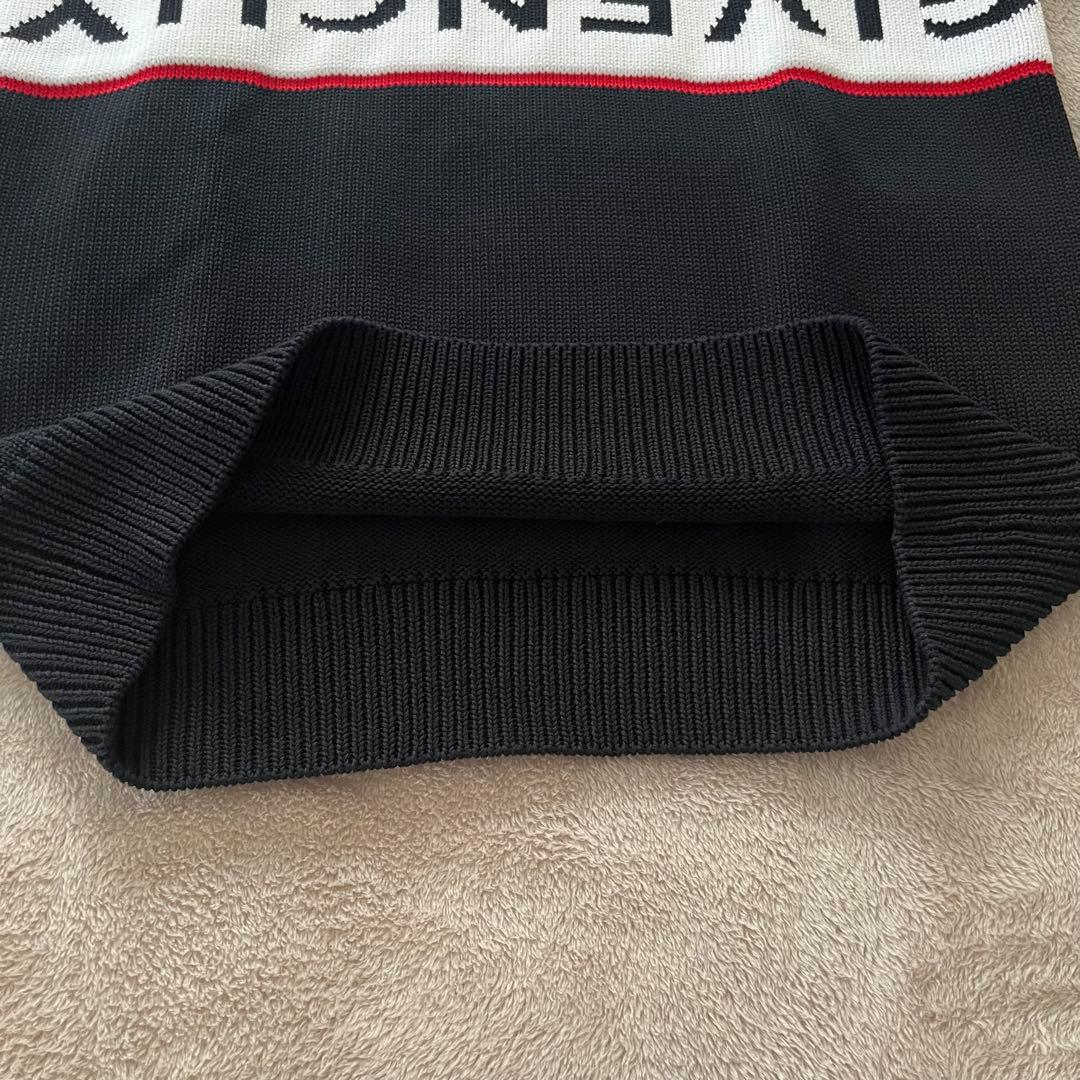 【美品】GIVENCHY ジバンシー リバース ロゴ ニット メンズニット
