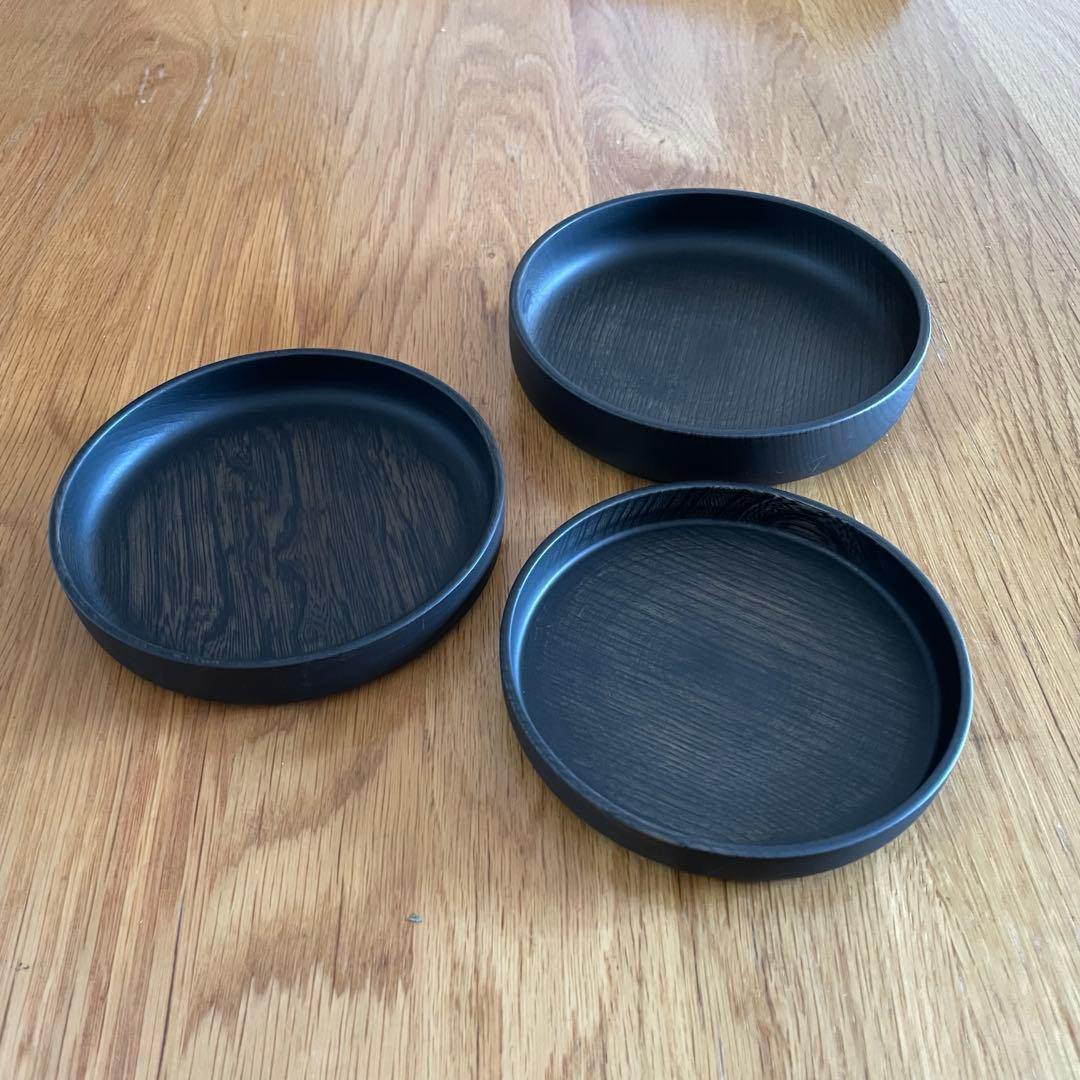 VIVAHDEオリジナル 山のうつわ　山のうつわDISH ブラック