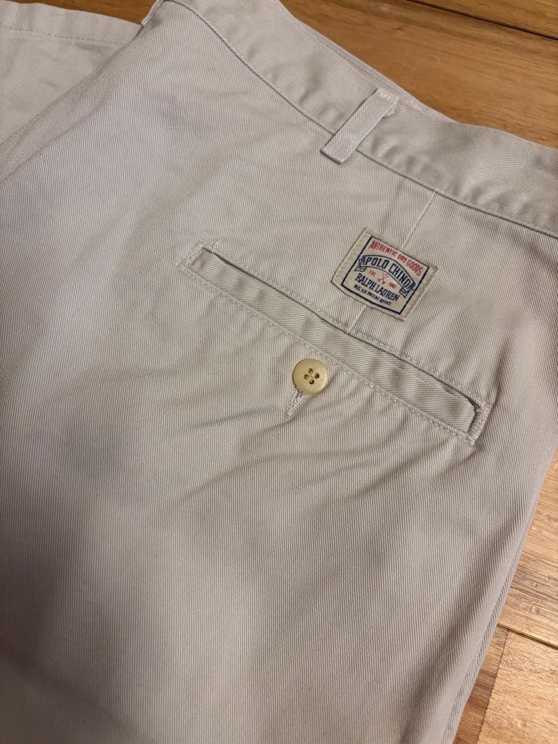 Ralph Lauren ラルフローレン 初期ボックスロゴ チノパン　USA製