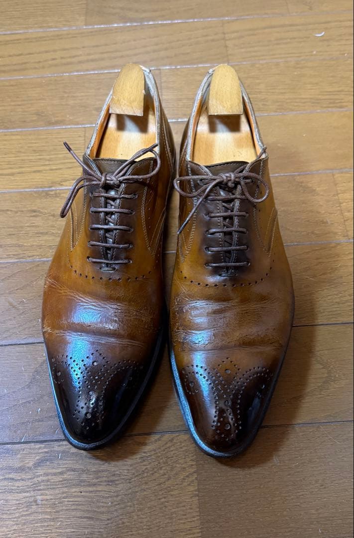 サントーニ　SANTONI ファットアマーノ　パティーヌ　鏡面仕上げ