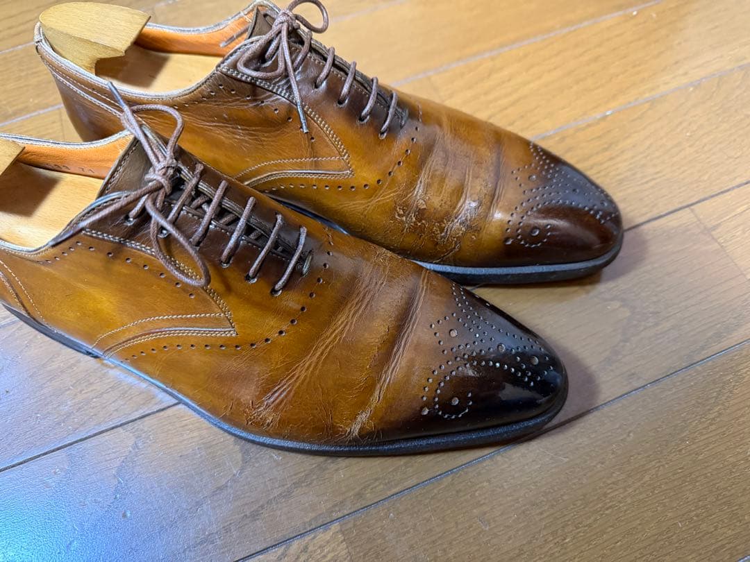 サントーニ　SANTONI ファットアマーノ　パティーヌ　鏡面仕上げ